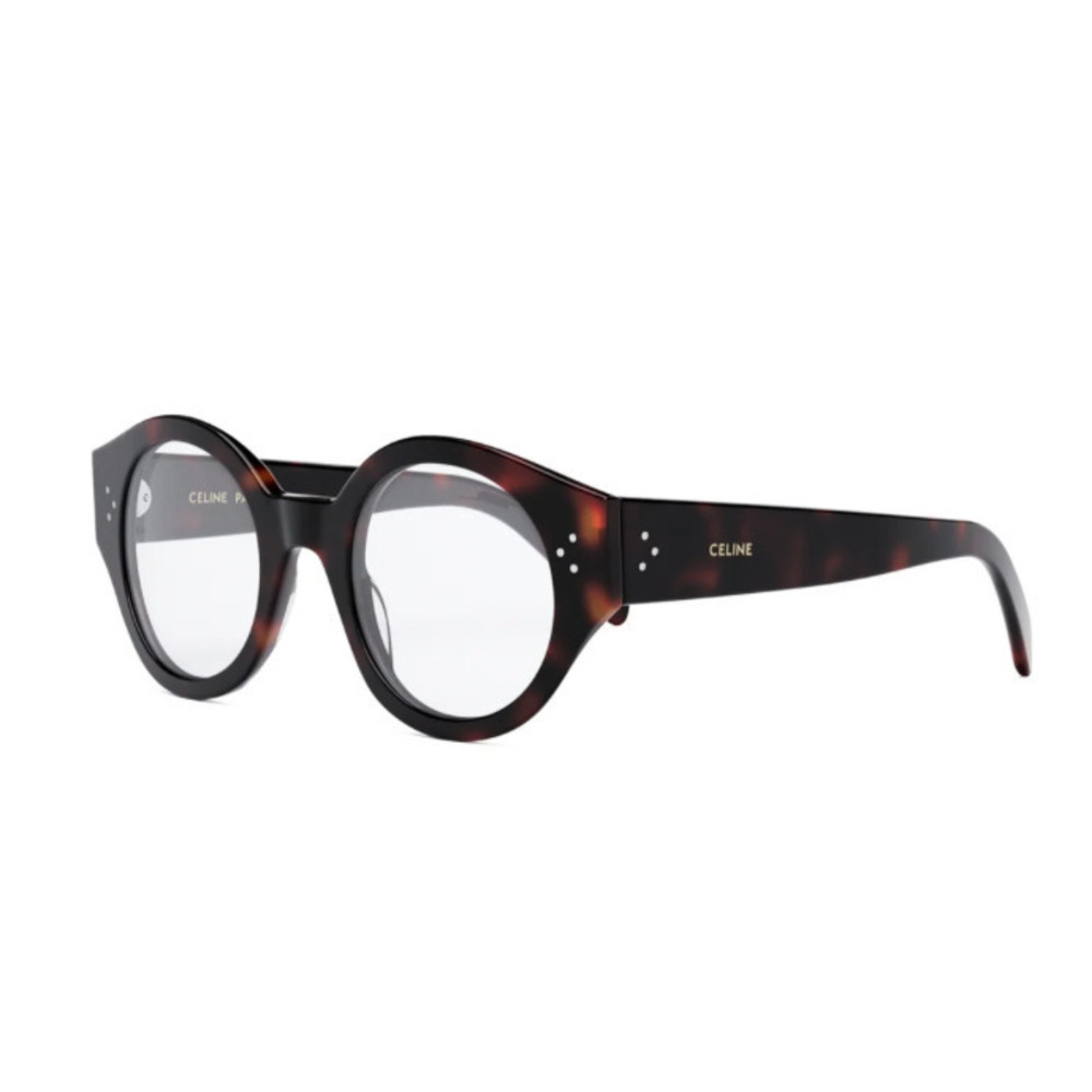 NWT Celine CL50123I-052-48 Havana 48mm Eyeglasses - Picture 4 of 5